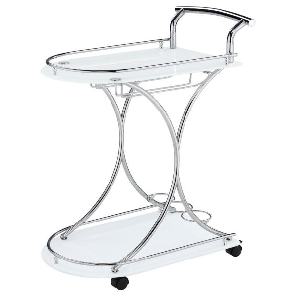 Elfman - 2-Shelve Serving Cart Hot on Sale