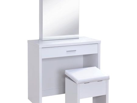 Harvey - 2-piece Vanity Set with Lift-Top Stool Cheap