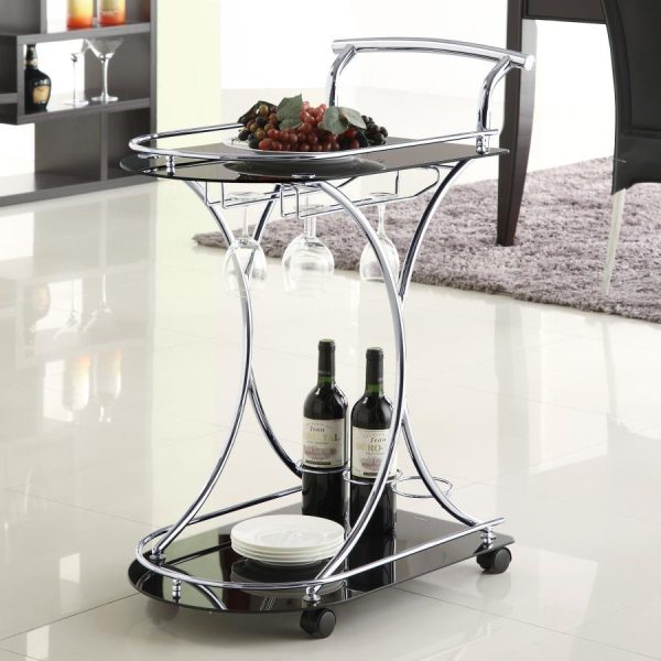 Elfman - 2-Shelve Serving Cart Hot on Sale