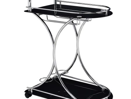 Elfman - 2-Shelve Serving Cart Hot on Sale