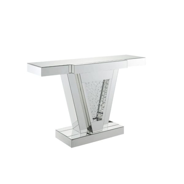 Nysa - Accent Table - Mirrored - Wood - 32  Supply