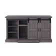 Admon - TV Stand - Gray Oak Hot on Sale