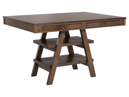 Dewey - Rectangular Counter Height Dining Table - Walnut Online