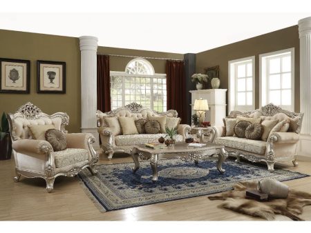 Bently - Sofa - Fabric & Champagne Sale