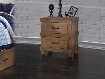 Adams - Nightstand - Antique Oak Cheap