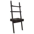 Colella - 3 Piece Ladder Desk And Bookcase Set - Cappuccino Discount