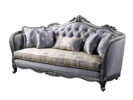 Ariadne - Sofa - Fabric & Platinum Discount