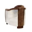 Brancaster - Chair - Retro Brown Top Grain Leather & Aluminum Cheap