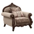 Mehadi - Chair - Velvet & Walnut Fashion