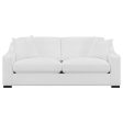 Ashlyn - Upholstered Sloped Arm Sofa - White Online Hot Sale