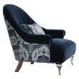 Jaborosa - Chair - Blue Velvet Online now