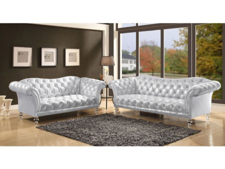 Dixie - Sofa - Metallic Silver For Cheap