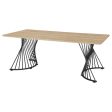 Altus - Composite Wood Dining Table - Natural Oak For Sale