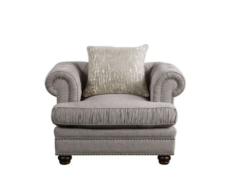 Gardenia - Chair - Gray Fabric Sale