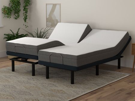 8” Gel Air Memory Supportive Foam Mattress With Support Base Cheap