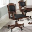 Turk - Upholstered Swivel Dining And Game Chair - Tobacco Online Sale