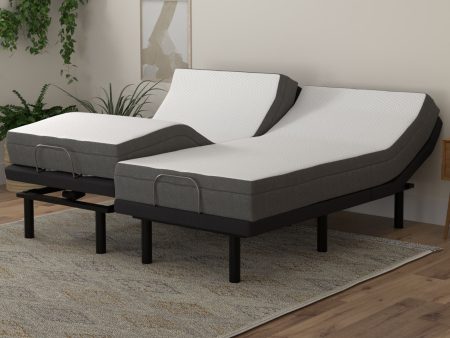 8” Gel Air Memory Foam Mattress With Support Base Fashion