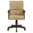 Marietta - Upholstered Swivel Dining And Game Chair - Tobacco Online Sale