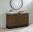 Ryatt - 4 Door Engineered Wood Accent Cabinet - Dark Pine Supply