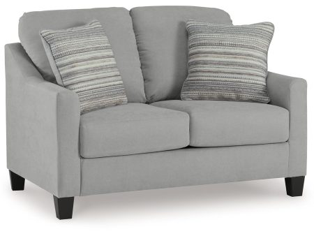 Adlai - Shadow - Loveseat Cheap