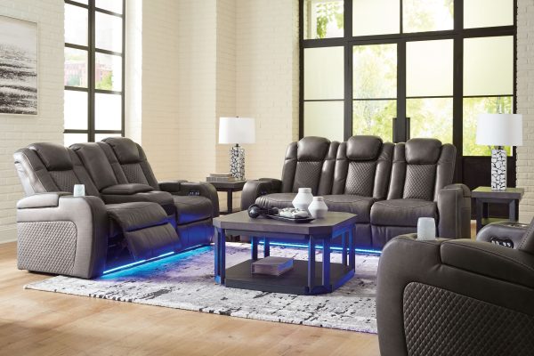 Fyne-dyme - Reclining Living Room Set For Sale