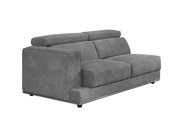 Alwin - Sofa - Dark Gray Fabric on Sale