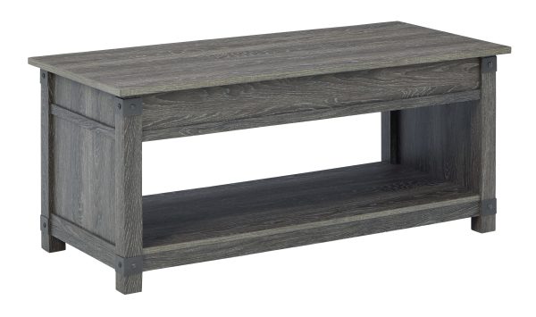 Freedan - Grayish Brown - 3 Pc. - Coffee Table, 2 End Tables For Cheap