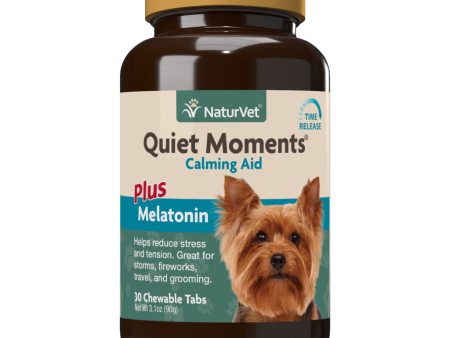 NaturVet Quiet Moments® Calming Aid Tablets Online Hot Sale