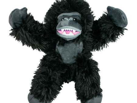 Squeaky Plush Dog Toy: Gorilla Rope Body Online now