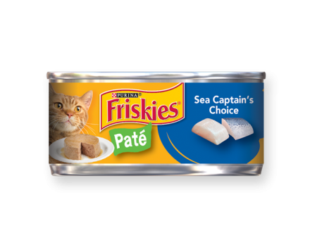 Friskies Pate Sea Captains Choice Canned Cat Food Supply