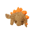 Mighty Dinosaur Dog Tug and Fetch Toys, Stegosaurus (mini and regular size) on Sale