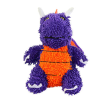 Mighty Microfibre Dog Squeaky Toy, Ball Dragon in Purple Cheap