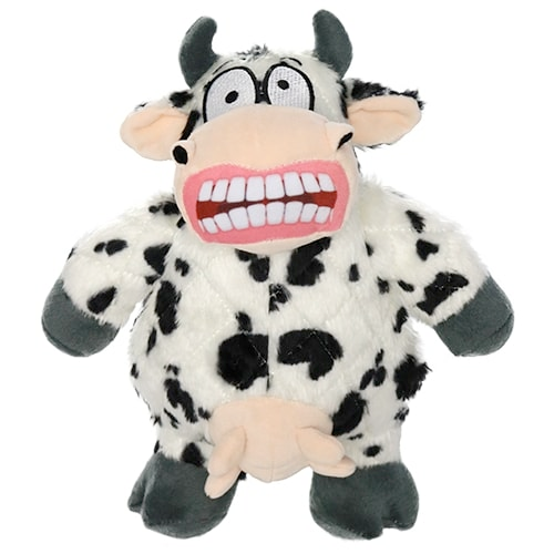 Mighty Angry Animal Dog Squeaky Toy, Angry Cow (mini and regular size) Sale