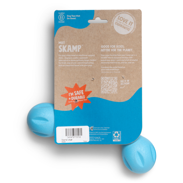 Toss and Fetch Dog toy, Zogoflex Echo Skamp (New Colours) on Sale