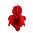 Mighty Microfibre Dog Squeaky Toy, Ball Dragon in Red Hot on Sale