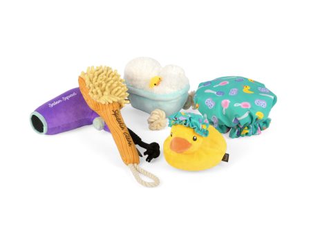 P.L.A.Y. Splish Splash Squeaky Plush Dog toys, Bundle For Sale