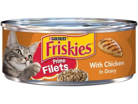 Friskies Prime Filets With Chicken In Gravy Canned Cat Food Online Hot Sale