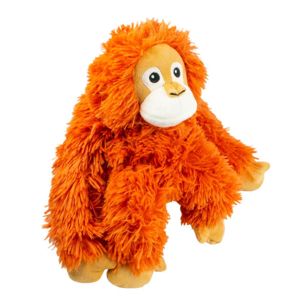 Squeaky Plush Dog Toy: Orangutan Rope Body Cheap