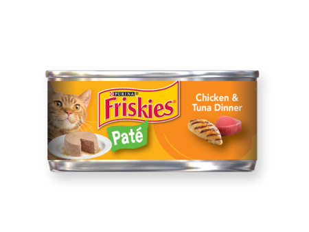 Friskies Pate Chicken And Tuna Dinner In Sauce Canned Cat Food on Sale