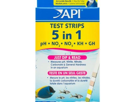 API 5 IN 1 AQUARIUM TEST STRIPS Online