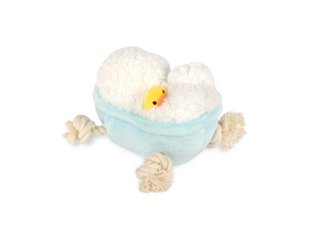 P.L.A.Y. Splish Splash Squeaky Plush Dog toys, Rub-a-dub Tub Cheap