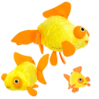 Mighty Ocean Dog Squeaky Toy, Gideon the Goldfish (mini and regular size) Discount