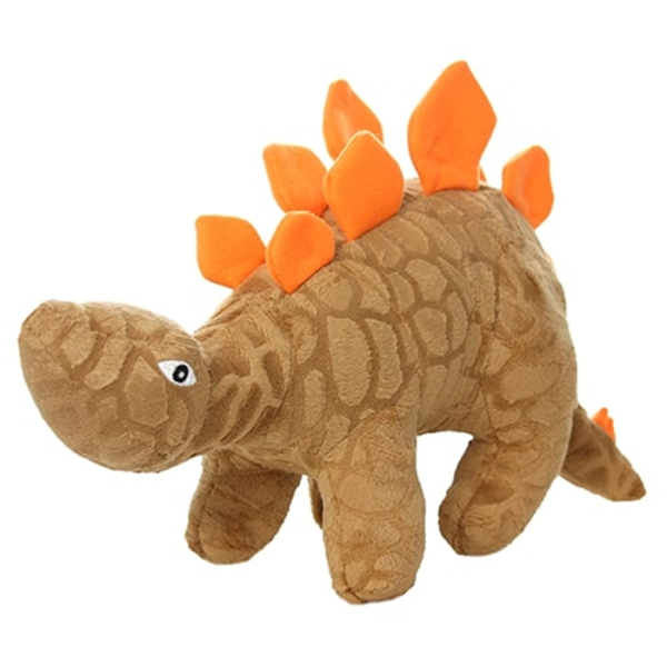 Mighty Dinosaur Dog Tug and Fetch Toys, Stegosaurus (mini and regular size) on Sale