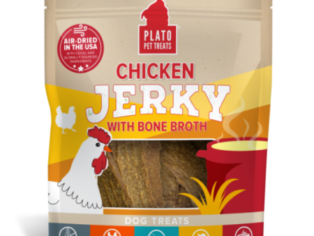 Plato Chicken Jerky with Bone Broth Online now