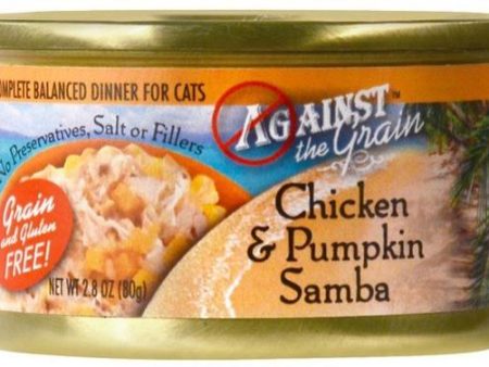 Against the Grain Chicken and Pumpkin Samba Canned Cat Food Sale