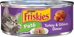 Friskies Pate Turkey & Giblets Canned Cat Food For Discount