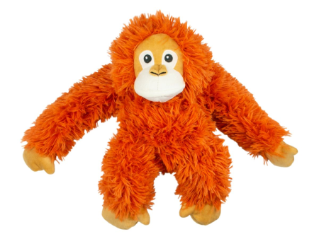 Squeaky Plush Dog Toy: Orangutan Rope Body Cheap