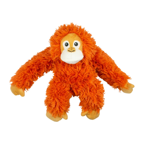 Squeaky Plush Dog Toy: Orangutan Rope Body Cheap