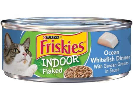 Friskies Selects Indoor Flaked Ocean Whitefish Canned Cat Food Supply