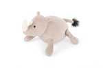 Big Five of Africa, Squeaky Plush Dog Toy, Rina the Rhino Discount